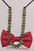 Beautiful green necklace 