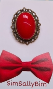 Red! Broche