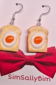 Bread with eggs